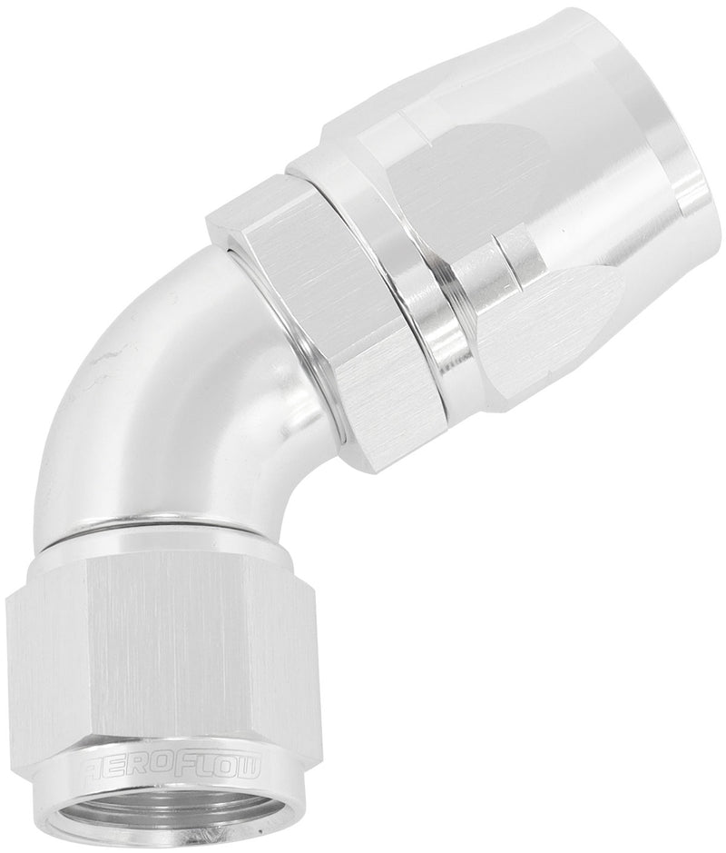 ALLOY 60 DEG HOSE END -12 HOSETO -10 EXPANDER HOSE END SILVE