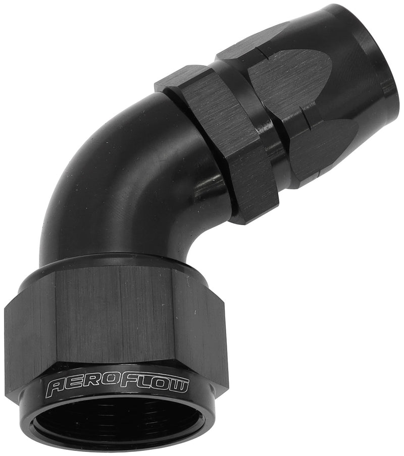 ALLOY 60 DEG HOSE END -12 HOSETO -16 REDUCER HOSE END BLACK