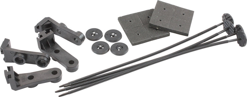 MOUNTING KIT 16" BRUSHLESS FANELECTRIC REPLACEMENT STRAIGHT FEET TIES Aeroflow- AF 59-1116
