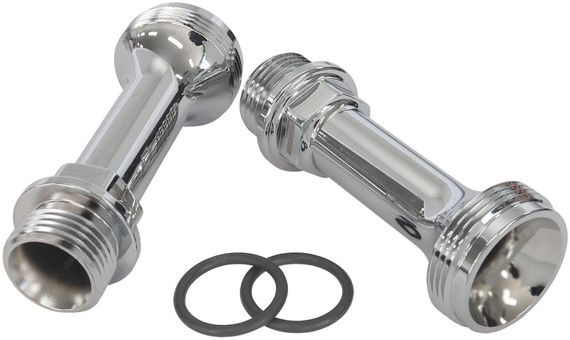 REPLACEMENT -8 ORB LEG CHROME FUEL LOG 64-2037 HOLLEY HP