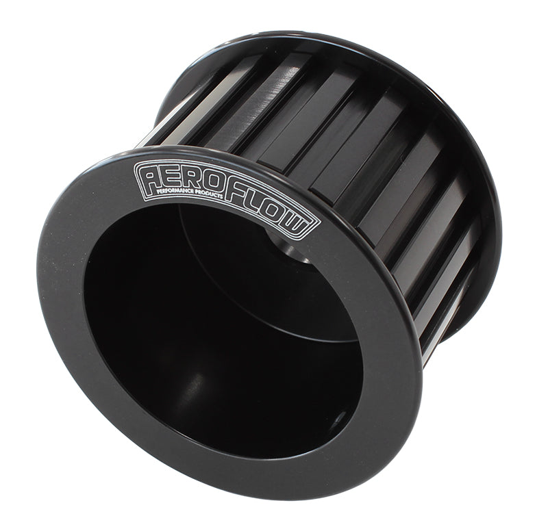 ALTERNATOR GLIMER DRIVE PULLEYONLY- HARD ANODISED BLACK