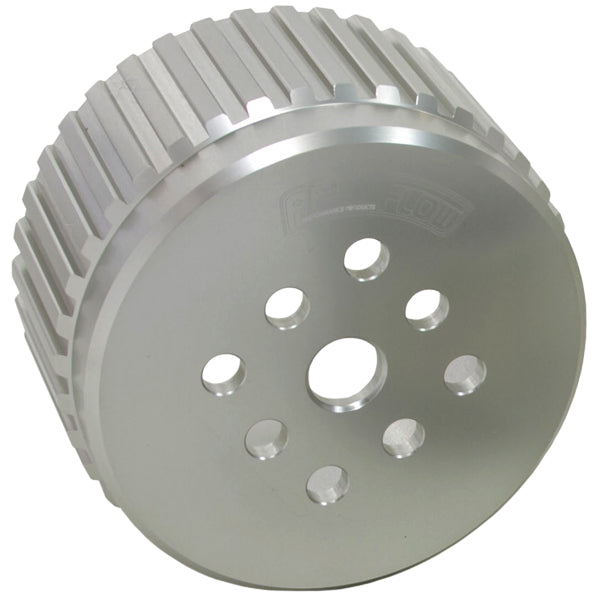 Water pump Gilmer Drive pulleyanodised silver SBC/BBC All,