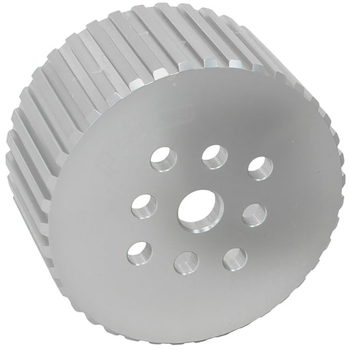 Water pump Gilmer Drive pulleyanodised silver FORD WIND/CLEV