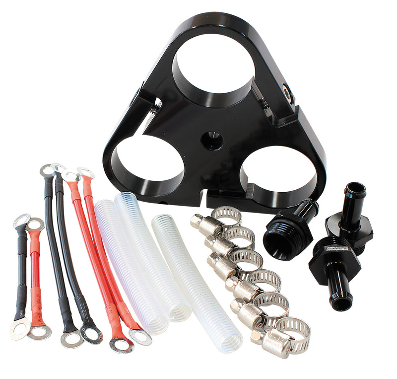 AEROFLOW TRIPLE 40mm PUMP     BRACKET & IN TANK HOSE