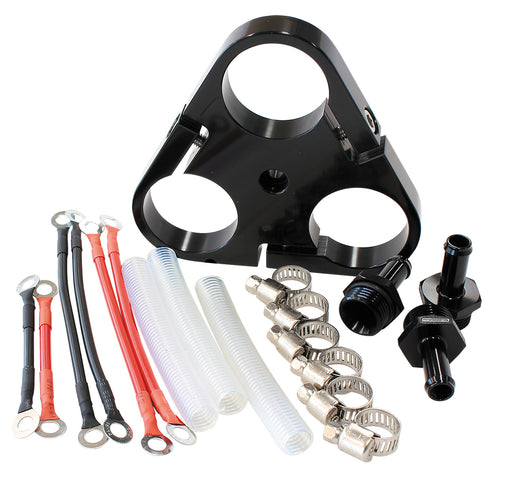 AEROFLOW TRIPLE 40mm PUMP     BRACKET & IN TANK HOSE