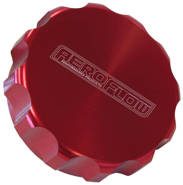 REPLACEMENT BILLET CAP SUITS  -16 BASE ANODISED RED
