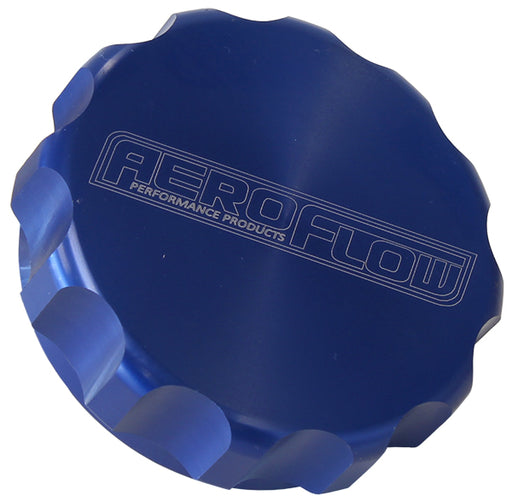 REPLACEMENT BILLET CAP SUITS  -40 BASE BLUE ANODISED
