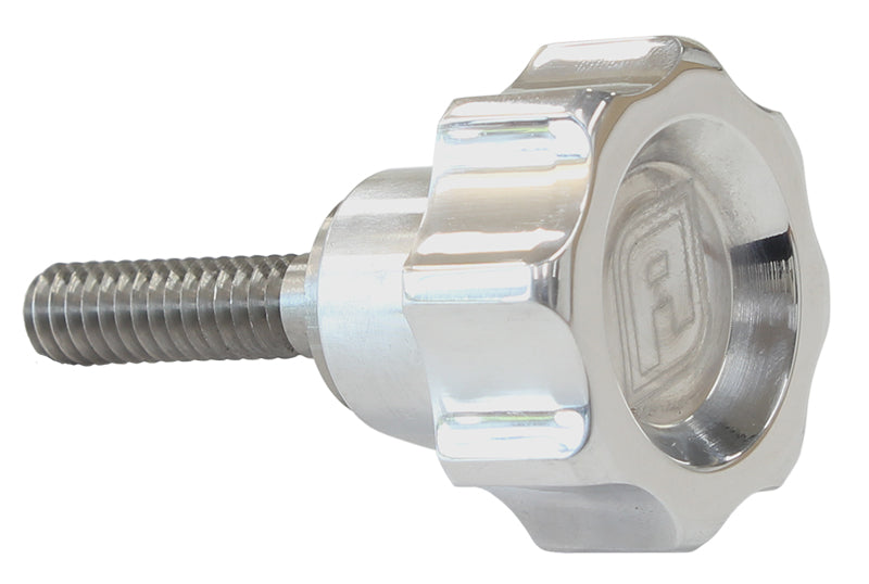 Polished bottle bracket nut   suits AF6400