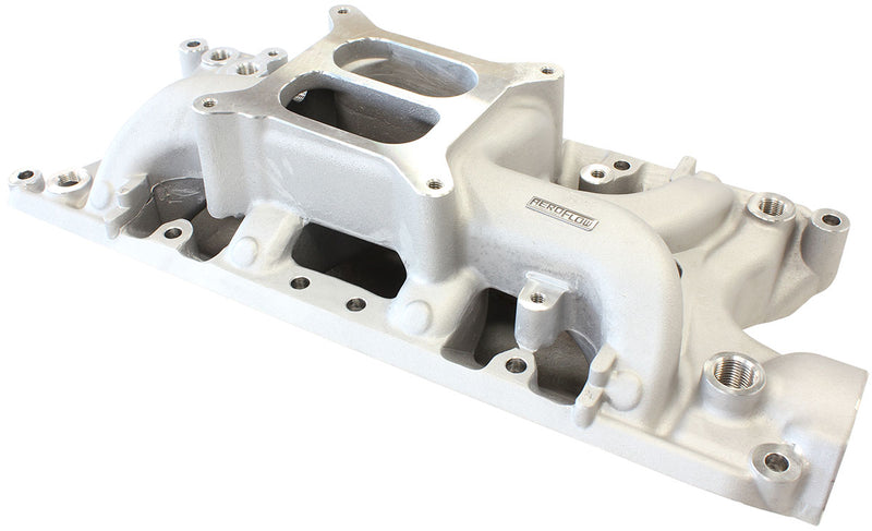 SBF AIR GAP INTAKE MANIFOLD   DUAL PLANE FORD 302 NATURAL