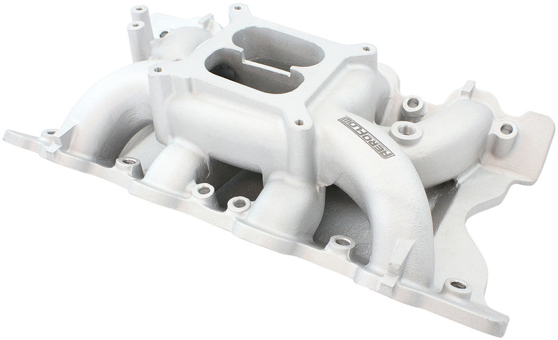 FORD CLEVELAND AIR GAP INTAKE MANIFOLD DUAL PLANE NATURAL   351C Aeroflow - AF6010-2002