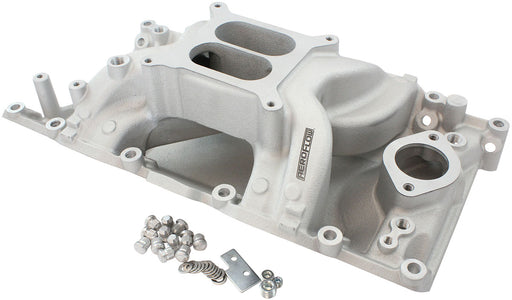 SB CHRYSLER AIR GAP INTAKE    MANIFOLD DUAL PLANE 318 360   NATURAL Aeroflow - AF6010-3005
