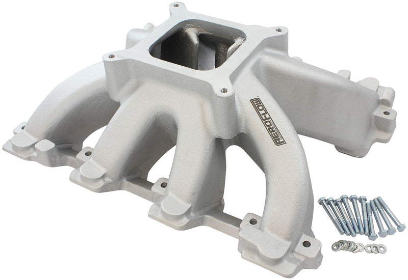 GM LS CARBY HI RISE INTAKE    MANIFOLD CATHEDRAL NON EFI LS1LS2 NATURA Aeroflow- 6040-5000
