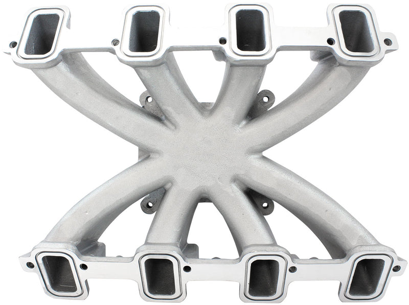 GM LS CARBY INTAKE MANIFOLD   RECTANGLE PORT NON-EFI LS3    NATURAL Aeroflow- AF 6040-6000