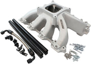 GM LS CARBY INTAKE MANIFOLD   CATHEDRAL HI RISE EFI LS1 LS2 NATURAL Aeroflow - AF6050-5001