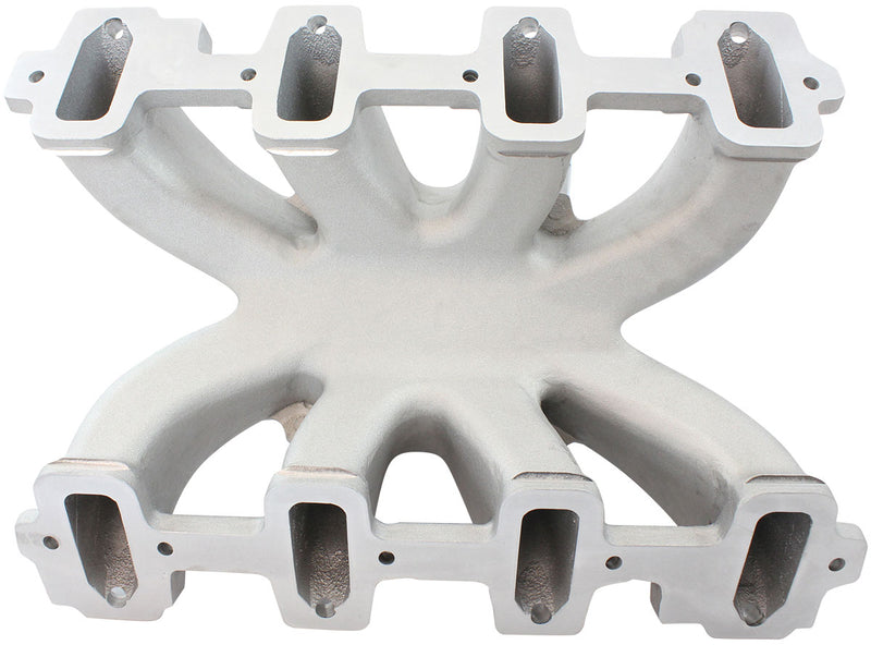 GM LS CARBY INTAKE MANIFOLD   CATHEDRAL HI RISE EFI LS1 LS2 NATURAL Aeroflow - AF6050-5001