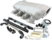GM LS MODULAR INTAKE MANIFOLD RECTANGLE PORT LOW RISE EFI   NATURAL Aeroflow - AF6063-6000