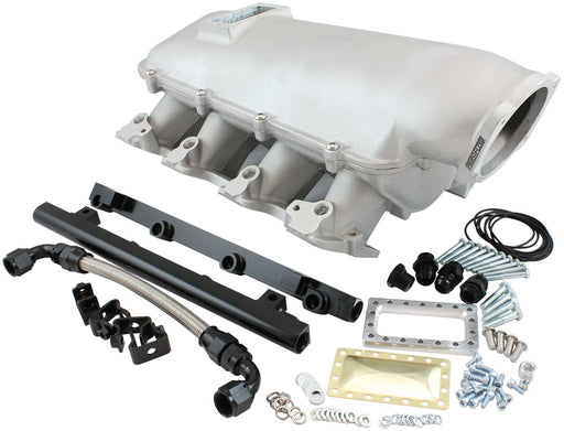 GM LS MODULAR INTAKE MANIFOLD RECTANGLE PORT LOW RISE EFI   NATURAL Aeroflow - AF6063-6000