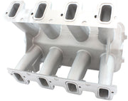 HI RISE NON EFI GM LS BASE    MODULAR INTAKE MANI RECTANGLE PORT NATURAL AF 6079-6002