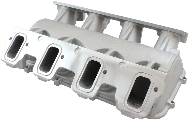LOW RISE EFI GM LS BASE INTAKEMODULAR MANIFOLD RECTANGLE    PORT NATURAL AF 6079-6003