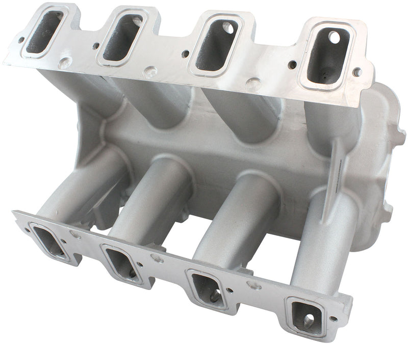 HI RISE EFI GM LS BASE INTAKE MODULAR MANIFOLD RECTANGLE    PORT NATURAL AF 6079-6004