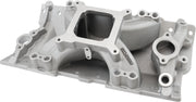 SBC EFI AIR GAP INTAKE MANIFOLSINGLE PLANE CHEV 350 NATURAL