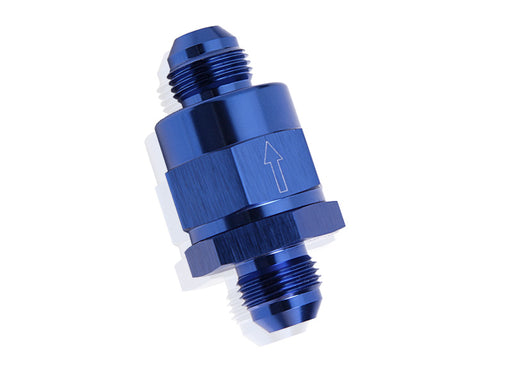 CHECK VALVE INLINE -12AN      BLUE  / ONE WAY VALVE