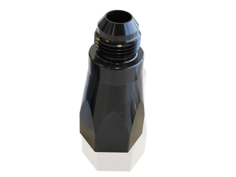 CHECK VALVE INLINE -6AN       BLACK Female to Male -6AN
