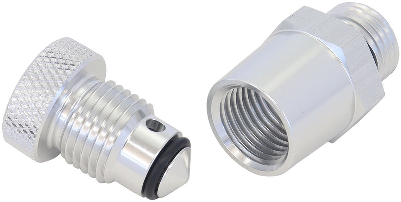 -6 ORB INLINE TAP / DRAIN 1/8 NPT F/MALE THREAD FOR REMOTE