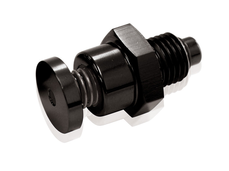 BLOWER PRESSURE RELIEF VALVE  BLACK 7/16" THREAD
