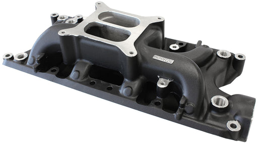 SBF AIR GAP INTAKE MANIFOLD   DUAL PLANE FORD 302 BLACK