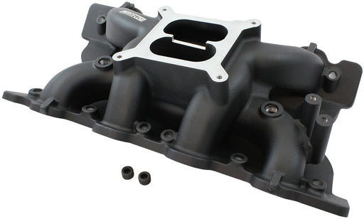 FORD CLEVELAND AIR GAP INTAKE MANIFOLD DUAL PLANE BLACK     351C Aeroflow - AF6210-2002