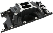 SB CHRYSLER AIR GAP INTAKE    MANIFOLD DUAL PLANE 318 360   BLACK Aeroflow - AF6010-3005