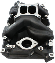 SB CHRYSLER AIR GAP INTAKE    MANIFOLD DUAL PLANE 318 360   BLACK Aeroflow - AF6010-3005