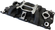 SBC CLASSIC INTAKE MANIFOLD   DUAL PLANE CHEV 350 BLACK