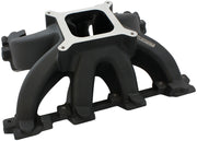 GM LS CARBY HI RISE INTAKE    MANIFOLD CATHEDRAL NON EFI LS1LS2 BLACK Aeroflow- 6240-5000