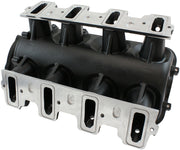 GM LS MODULAR INTAKE MANIFOLD CATHEDRAL PORT LOW RISE EFI   BLACK Aeroflow - AF6263-5000