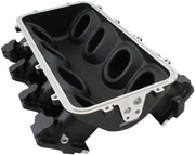 LOW RISE NON EFI GM LS BASE   MODULAR INTAKE MANI CATHEDRAL PORT BLACK AF 6279-5000