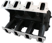 HI RISE NON EFI GM LS BASE    MODULAR INTAKE MANI RECTANGLE PORT BLACK AF 6279-6002