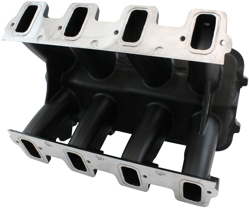 HI RISE NON EFI GM LS BASE    MODULAR INTAKE MANI RECTANGLE PORT BLACK AF 6279-6002