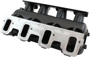 LOW RISE EFI GM LS BASE INTAKEMODULAR MANIFOLD RECTANGLE    PORT BLACK AF 6079-6003