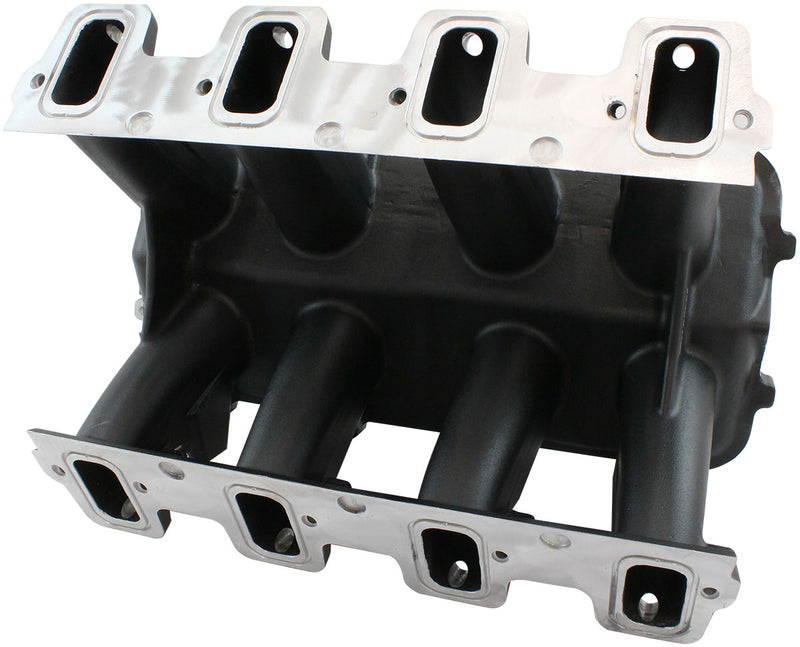 HI RISE EFI GM LS BASE INTAKE MODULAR MANIFOLD RECTANGLE    PORT BLACK AF 6279-6004