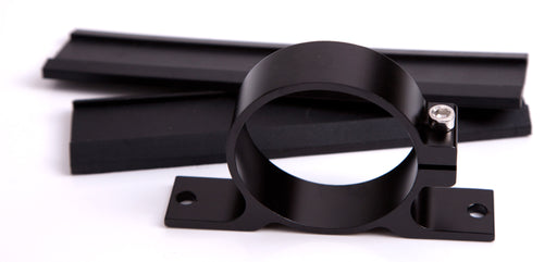 BILLET FUEL PUMP BRACKET BOSCHBLACK SINGLE SUITS ALL BOSCH