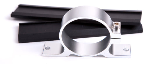 BILLET FUEL PUMP BRACKET BOSCHSILVER SINGLE SUITS ALL BOSCH