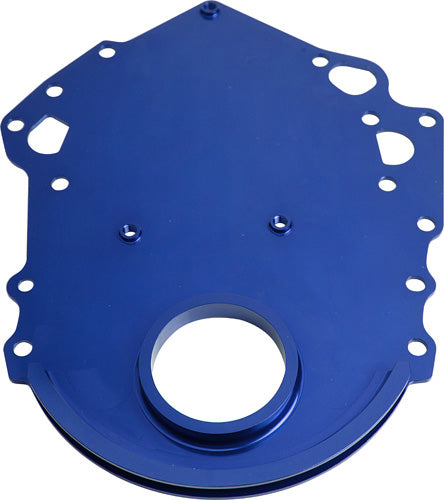 BILLET TIMING COVER 302 351C  BLUE