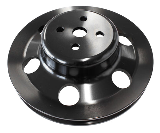 BILLET WATER PUMP V PULLEY    BLACK SUIT 302 351C FORD
