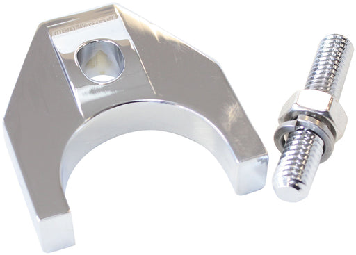 BILLET DISTRIBUTOR HOLD DOWN  CHROME BRACKET SUITS ALL CHEV