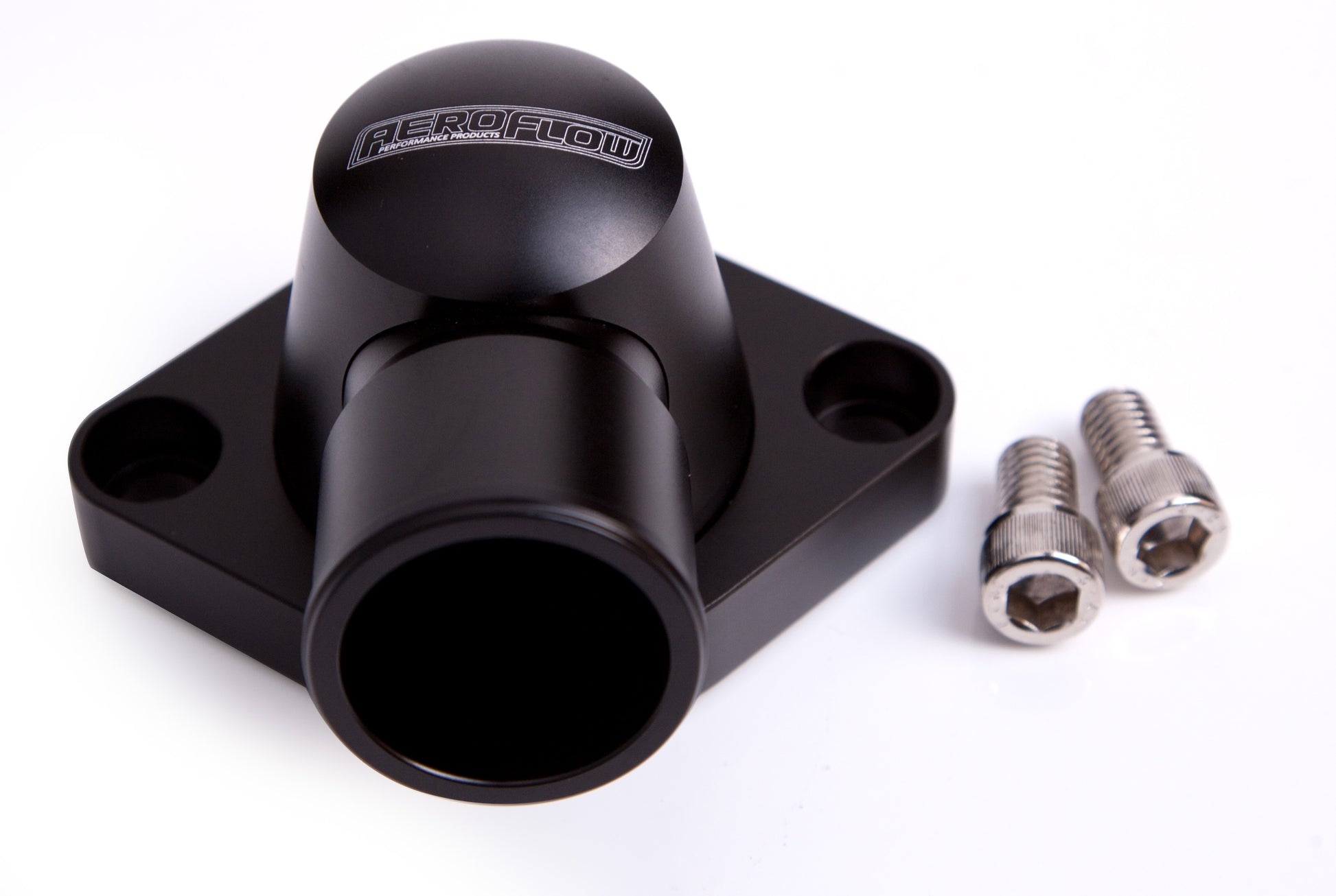 BILLET THERMOSTAT HOUSING     BLACK SWIVEL SBC BBC Default Title