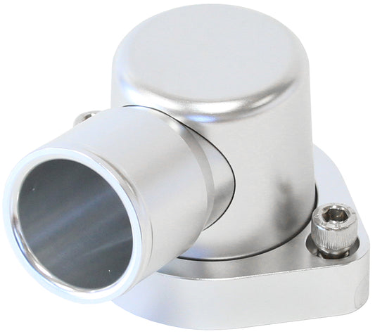FORD 302 351C 90 DEG SWIVEL   SILVER THERMOSTAT HOUSING Default Title