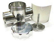 POLISHED RADIATOR FILTER      POLISHED FIT TO RADIATOR HOSE Hoses Aeroflow 64-2043P