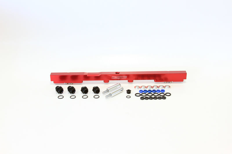 FUEL RAIL KIT SUIT TOYOTA  2JZSUITS 14MM INJECTORS RED